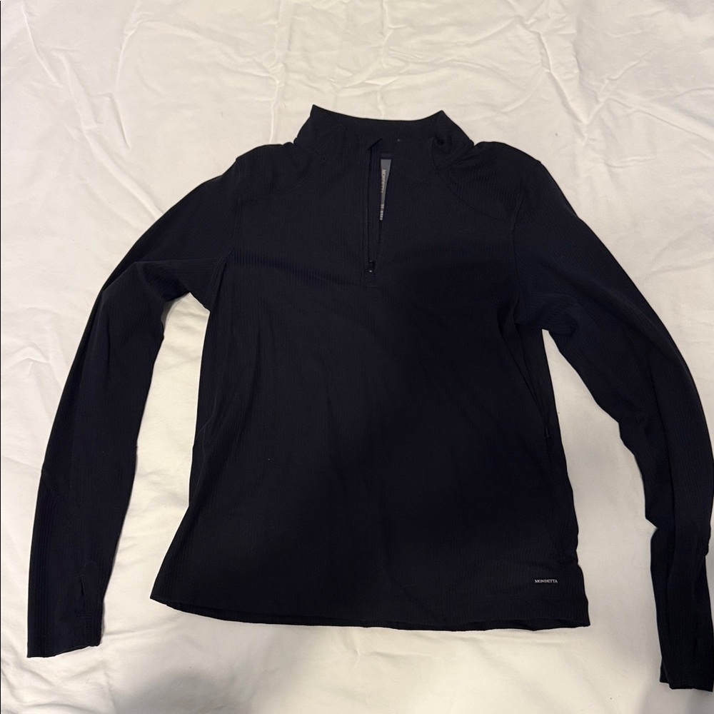 Mondetta Black Long Sleeve Top